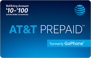 At&T Prepaid Gift Card